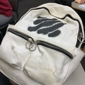Off white backpack